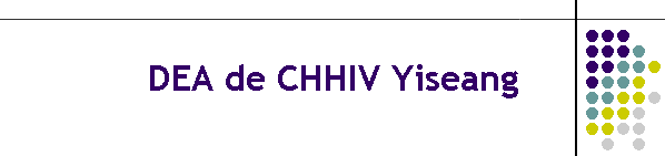 DEA de CHHIV Yiseang