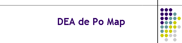DEA de Po Map